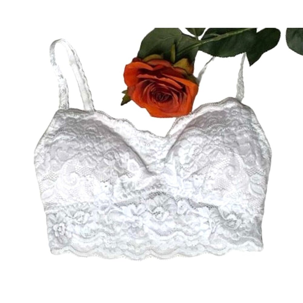 Nearly Nude Lace Bralette SMALL (RS-21)